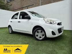 White Used 2015 Nissan Micra Visia Hatchback | £3,495 (Good price)