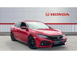 Red Used 2021 Honda Civic Sport Hatchback | £15,706 (Good price)
