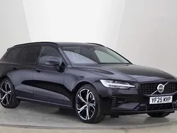Black Used 2025 Volvo V60 Ultra Estate | £43,995