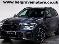 Arctic grey metallic Used 2022 BMW X5 M Sport SUV | £46,750 (Good price)