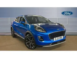 Blue Used 2021 Ford Puma Titanium SUV | £18,000 (Good price)