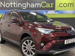 Red Used 2017 Toyota RAV4 Hybrid SUV | £11,751 (A bit pricey)