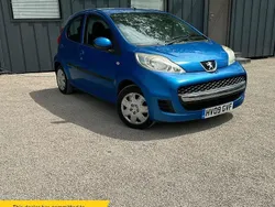 Blue Used 2009 Peugeot 107 Hatchback | £2,150 (Fair price)