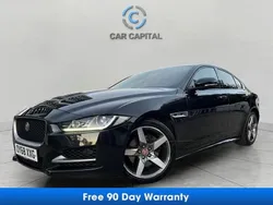 Black Used 2018 Jaguar XE R-Sport Sedan | £10,450 (Fair price)