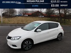 White Used 2018 Nissan Pulsar N-Connecta Hatchback | £7,995 (Fair price)