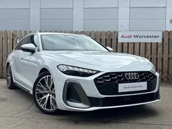 Glacier white New 2025 Audi A5 S-Line Coupe | £44,990