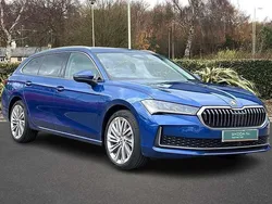 Cobalt blue metallic Used 2025 Skoda Superb SE L Estate | £33,000