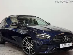 Blue Used 2021 Mercedes E220 AMG line Estate | £25,750 (Expensive)