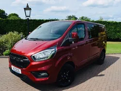 Red Used 2022 Ford Transit Custom Limited Van | £15,495 (A bit pricey)