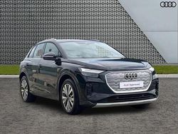 Black New 2024 Audi Q4 e-tron Sport SUV | £32,495 (Good price)