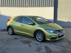 Yellow Used 2012 Honda Civic SE Hatchback | £3,295 (Fair price)