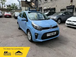 Blue Used 2018 Kia Picanto 2 Hatchback | £7,299 (Fair price)