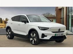 White Used 2022 Volvo C40 Ultimate SUV | £24,995 (Fair price)