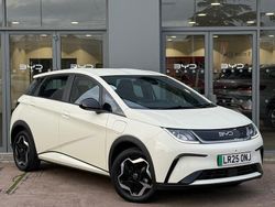White New 2025 BYD Dolphin Active Hatchback | £17,999 (Fair price)