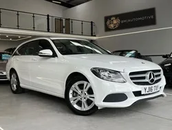 White Used 2016 Mercedes C220 SE Estate | £7,995 (Good price)