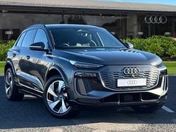 Grey New 2025 Audi Q6 e-tron S-Line SUV | £67,460 (Fair price)