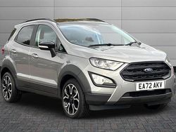 Solar silver Used 2022 Ford Ecosport Active SUV | £11,495 (Fair price)