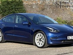 Blue Used 2022 Tesla Model 3 Long Range AWD Sedan | £23,950 (Expensive)