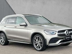 Silver Used 2020 Mercedes GLC300 AMG Line Premium SUV | £29,480 (Fair price)