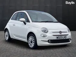White Used 2023 Fiat 500 Hatchback | £11,290 (Fair price)