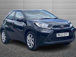 Black Used 2023 Toyota Aygo PURE Hatchback | £11,795 (Fair price)