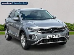 Silver Used 2024 VW T-Roc Style SUV | £20,679 (Good price)