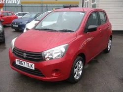 Red Used 2017 Suzuki Celerio SZ3 Hatchback | £4,999 (Fair price)