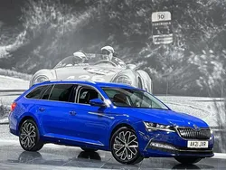 Blue Used 2021 Skoda Superb LAURIN & KLEMENT Estate | £14,450 (Fair price)