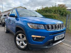 Blue Used 2019 Jeep Compass Longitude SUV | £9,340 (Fair price)