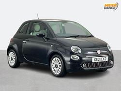 Black Used 2021 Fiat 500 Lounge Hatchback | £8,595 (Good price)