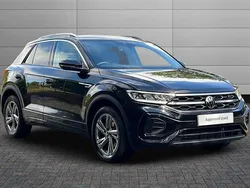 Black Used 2025 VW T-Roc R-line SUV | £29,250 (Fair price)