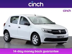 White Used 2019 Dacia Sandero Essentiel Hatchback | £6,749 (Fair price)