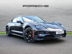 Jet black metallic New 2024 Porsche Taycan 4S Cross Turismo Sedan | £83,990 (Good price)