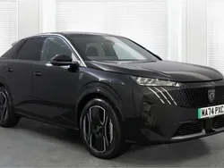 Black Used 2024 Peugeot e-3008 GTi SUV | £29,068