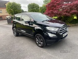 Black Used 2018 Ford Ecosport Zetec SUV | £6,950 (Good price)