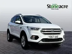 White Used 2017 Ford Kuga Titanium SUV | £12,500 (Fair price)