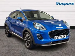 Blue Used 2022 Ford Puma Titanium SUV | £17,700 (Good price)