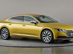 Yellow Used 2017 VW Arteon Elegance Sedan | £15,198 (Fair price)