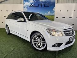 White Used 2010 Mercedes C220 Estate | £4,390 (Fair price)