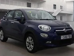 Blue Used 2016 Fiat 500X Star SUV | £5,499 (Good price)