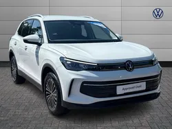 White Used 2024 VW Tiguan Match SUV | £30,650 (Expensive)