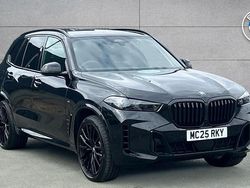 Black Used 2025 BMW X5 M Sport SUV | £70,985