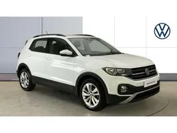 White Used 2022 VW T-Cross SE SUV | £16,091 (Fair price)
