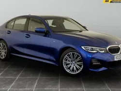 Blue Used 2020 BMW 330e M Sport Sedan | £12,395 (Fair price)