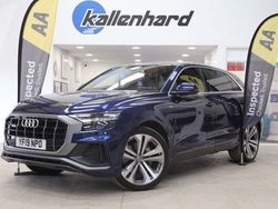 Blue Used 2019 Audi Q8 S-Line SUV | £34,750 (Good price)