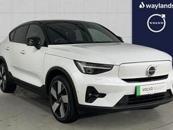 White Used 2022 Volvo C40 Pro SUV | £20,800 (Fair price)