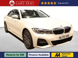 White Used 2020 BMW 330e M Sport Sedan | £19,011 (Fair price)