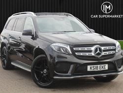 Black Used 2018 Mercedes GLS350 AMG line SUV | £29,885 (Fair price)