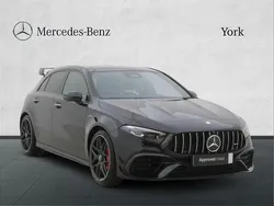 Black Used 2024 Mercedes A45 AMG Hatchback | £51,250 (Expensive)