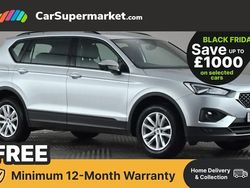 Silver Used 2022 Seat Tarraco SE SUV | £17,897 (Fair price)